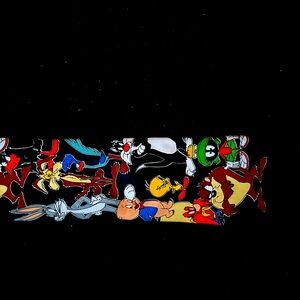 Looney Tunes Tie – Bugs Bunny, Tweety Bird & Elmer Fudd Vintage Design